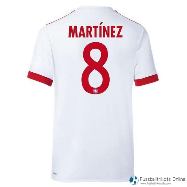 Bayern München Trikot Ausweich Martinez 2017-18 Fussballtrikots Günstig